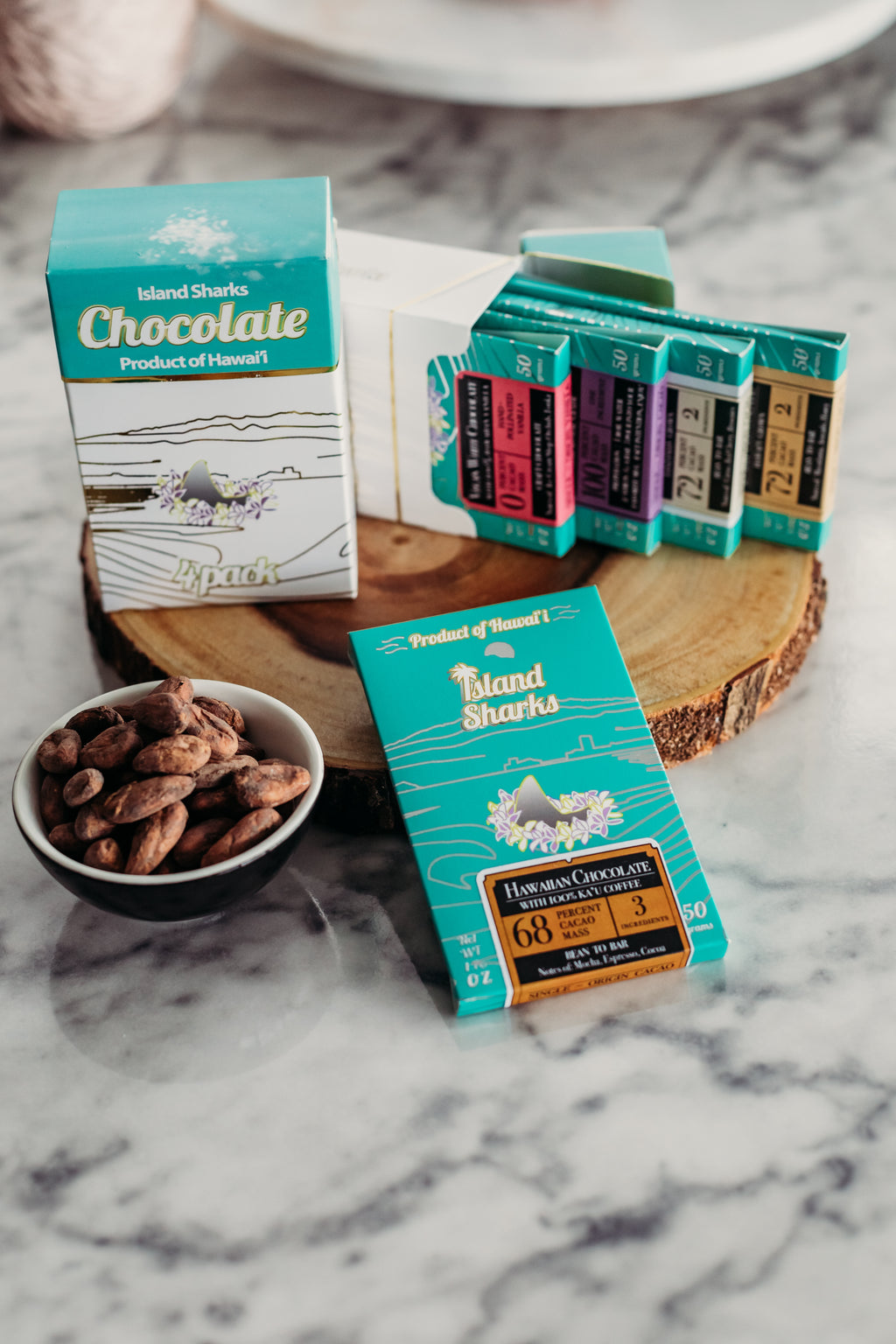 Wholesale 68% Hawaiian Cacao and 100% Ka'u Coffee - Smooth Moccacino Magic (Bulk)